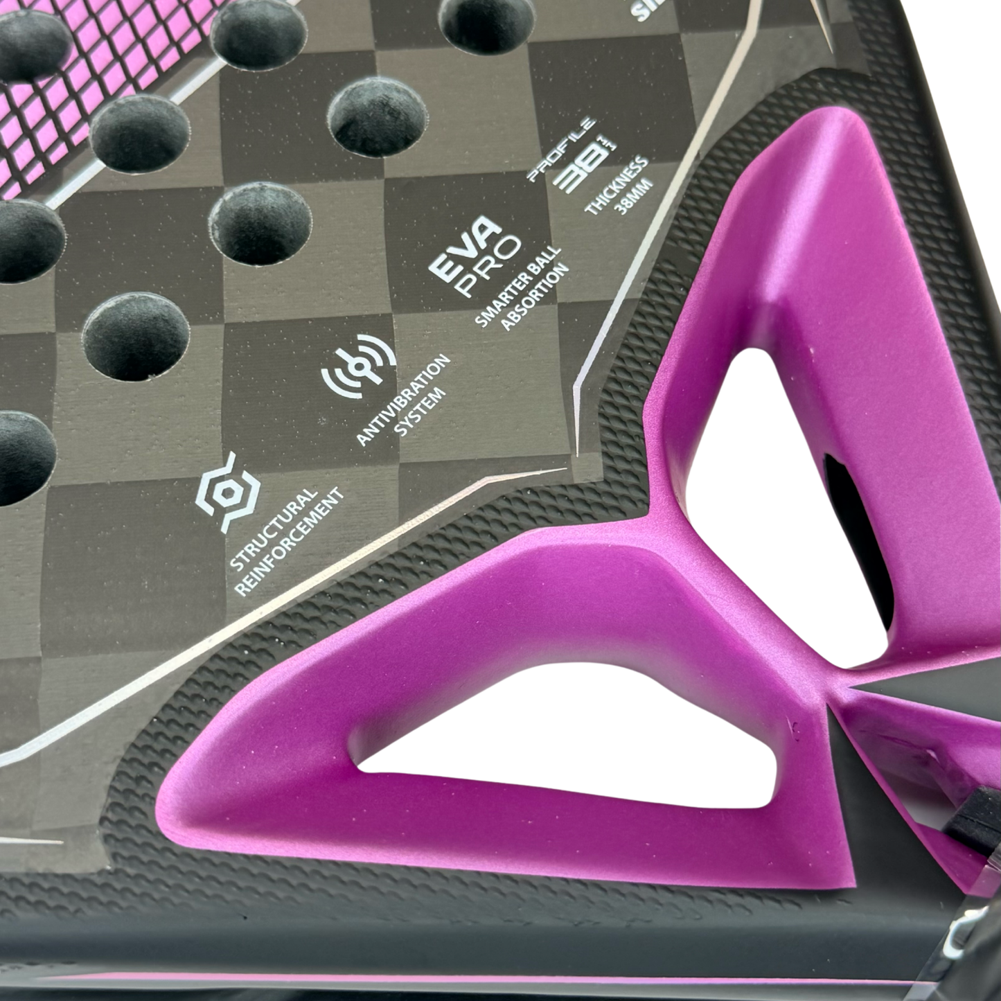 AMA Sport Nova Pink Teardrop Padel Racket 2026