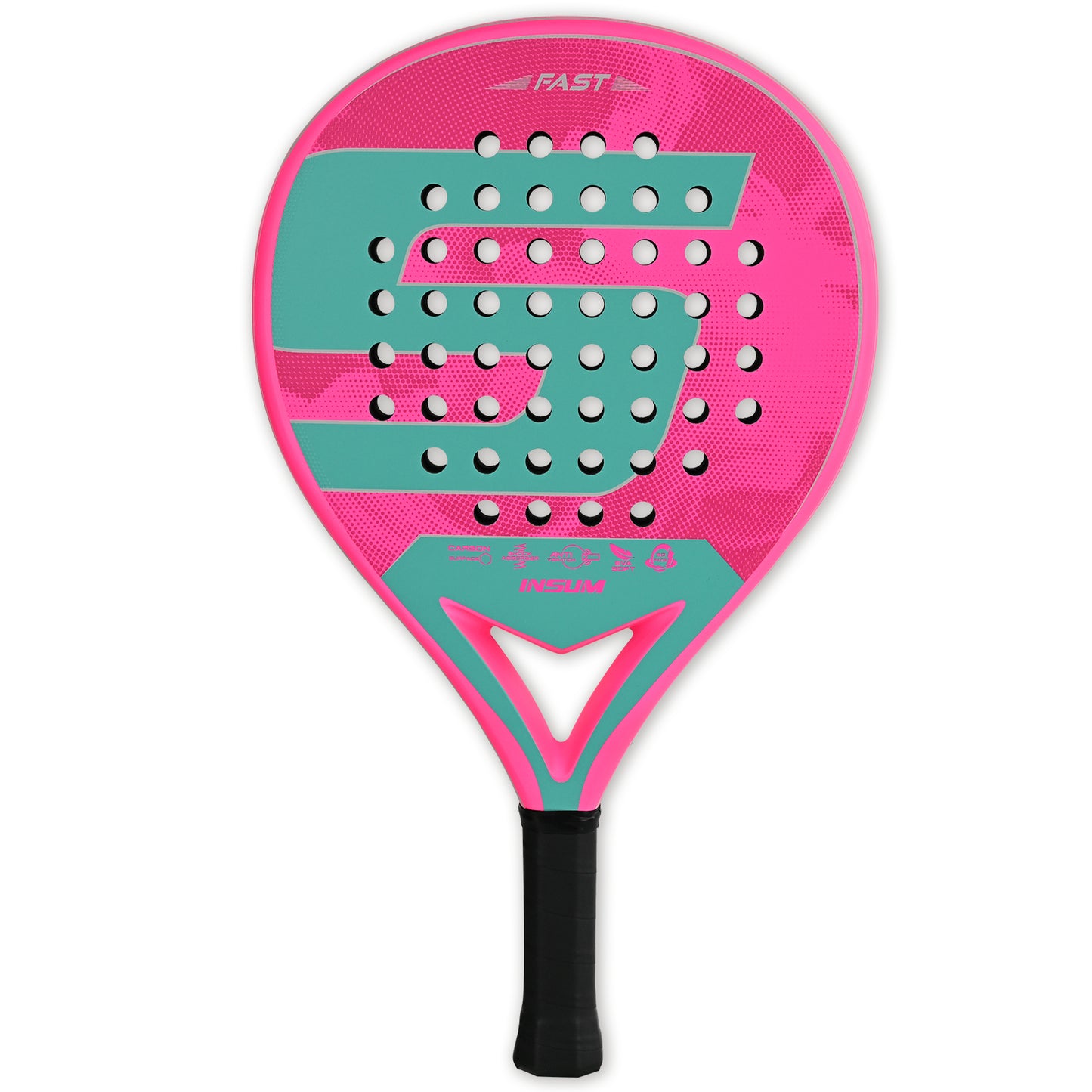 Bloompadel P41 — Pink Round Padel Racket