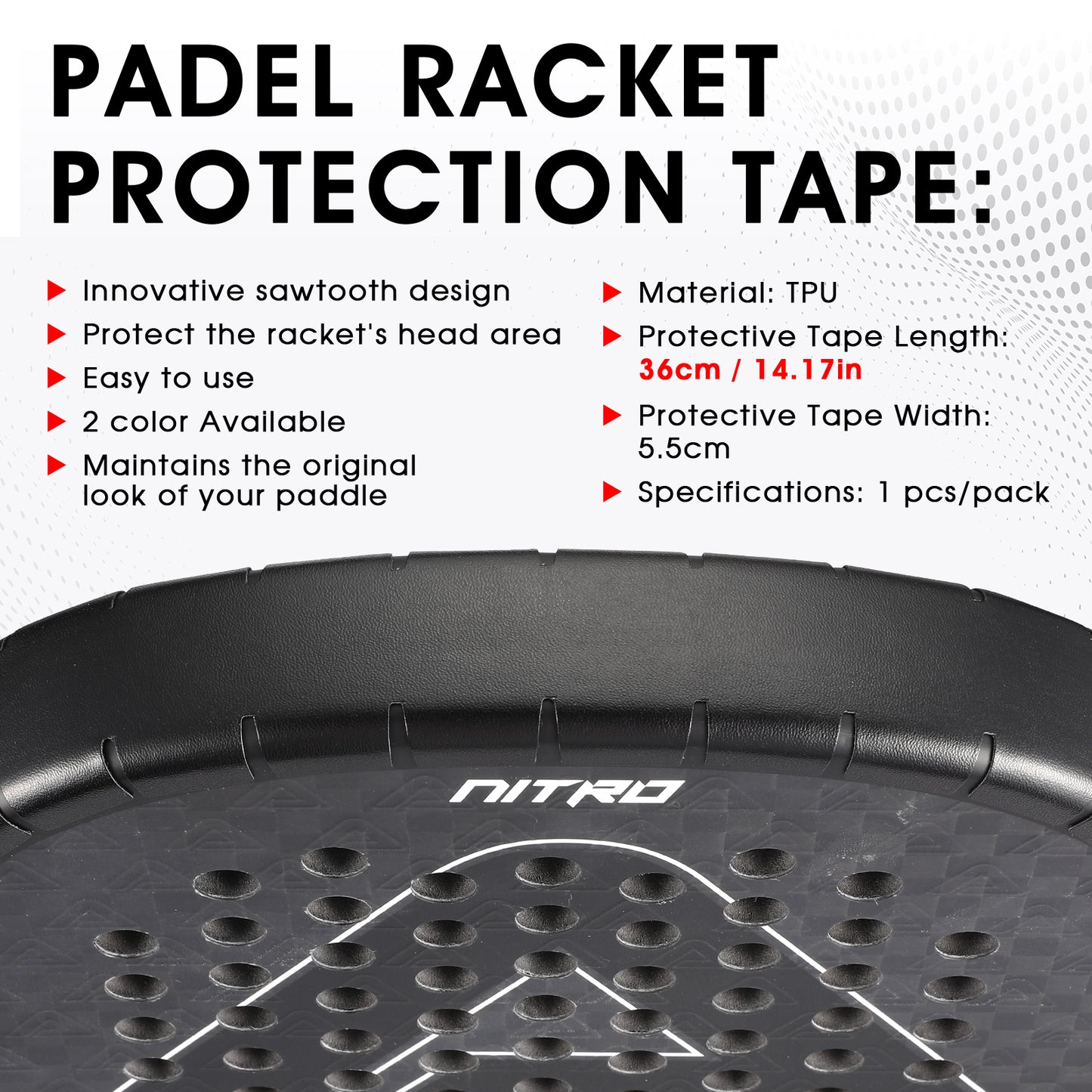 AMA Sport Padel Racket Frame Protector