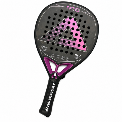 AMA Sport Nova Pink Teardrop Padel Racket 2026